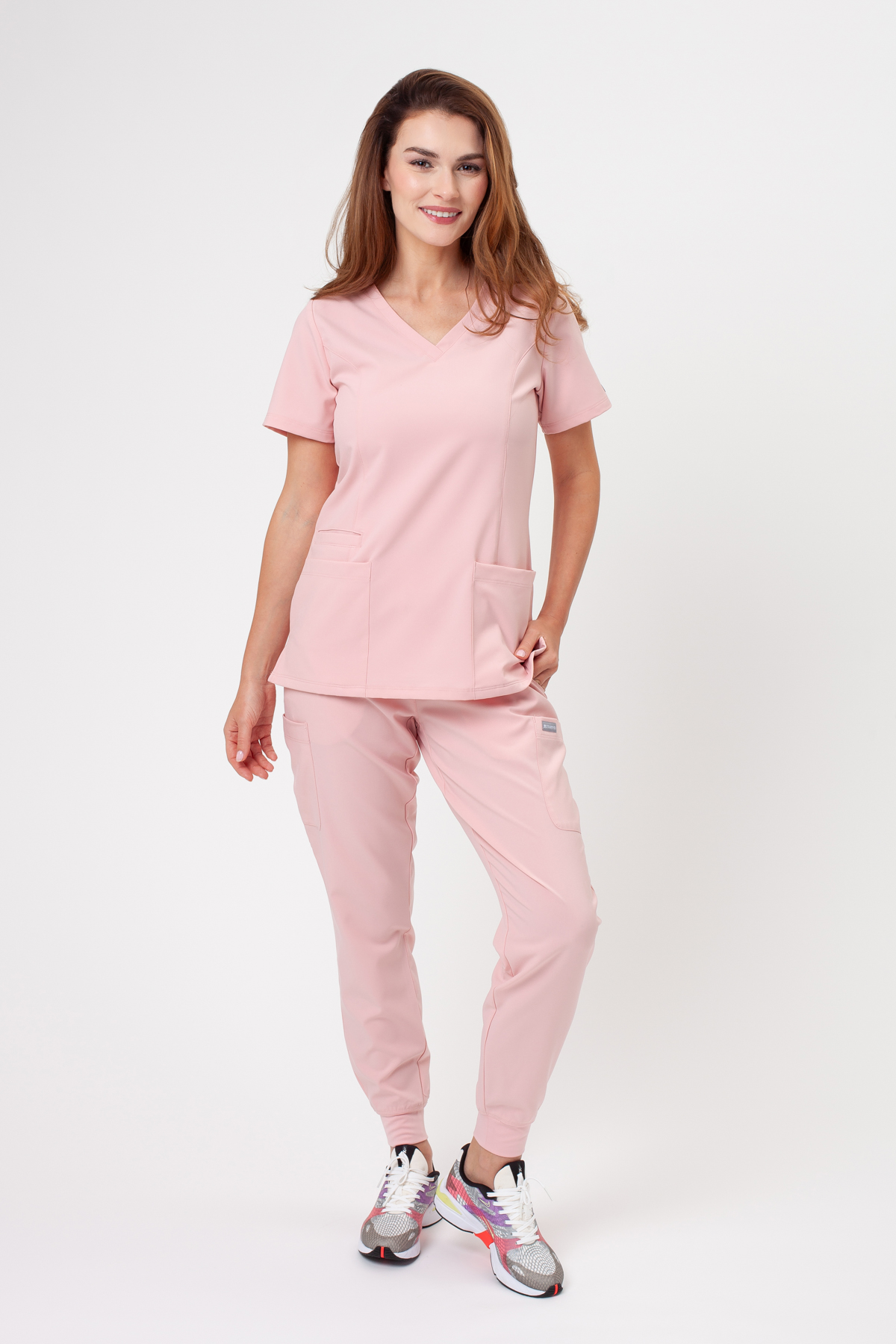 Women’s Maevn Momentum Jogger scrub trousers pink grapefruit-6