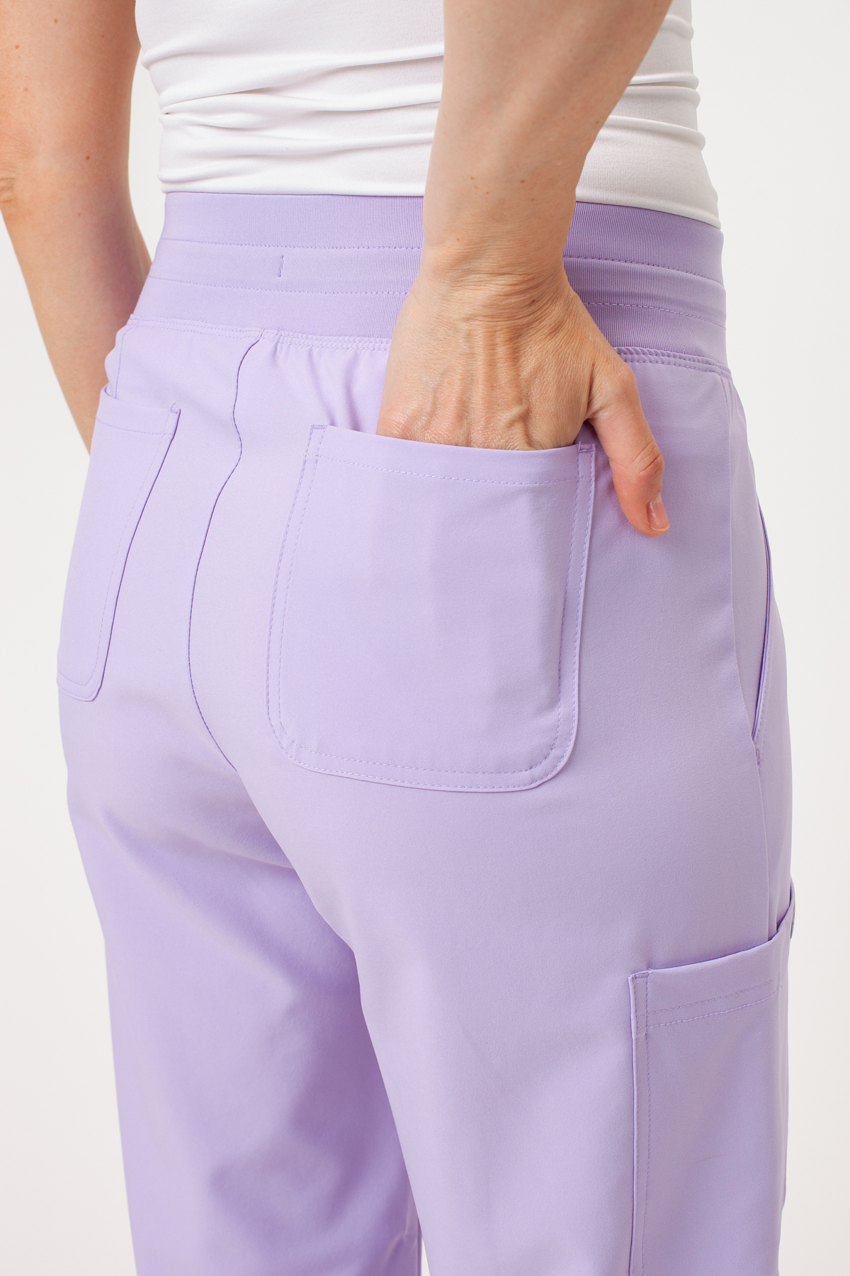 Women's Maevn Momentum Wide Leg scrub trousers lavender-5