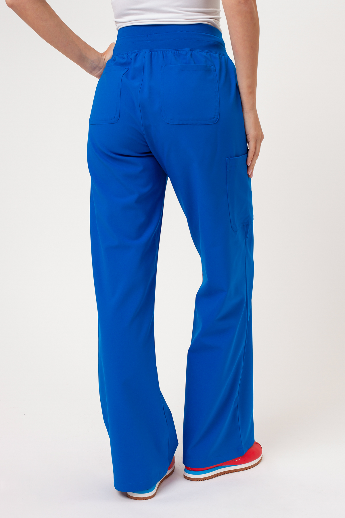Women's Maevn Momentum Wide Leg scrub trousers royal blue-2