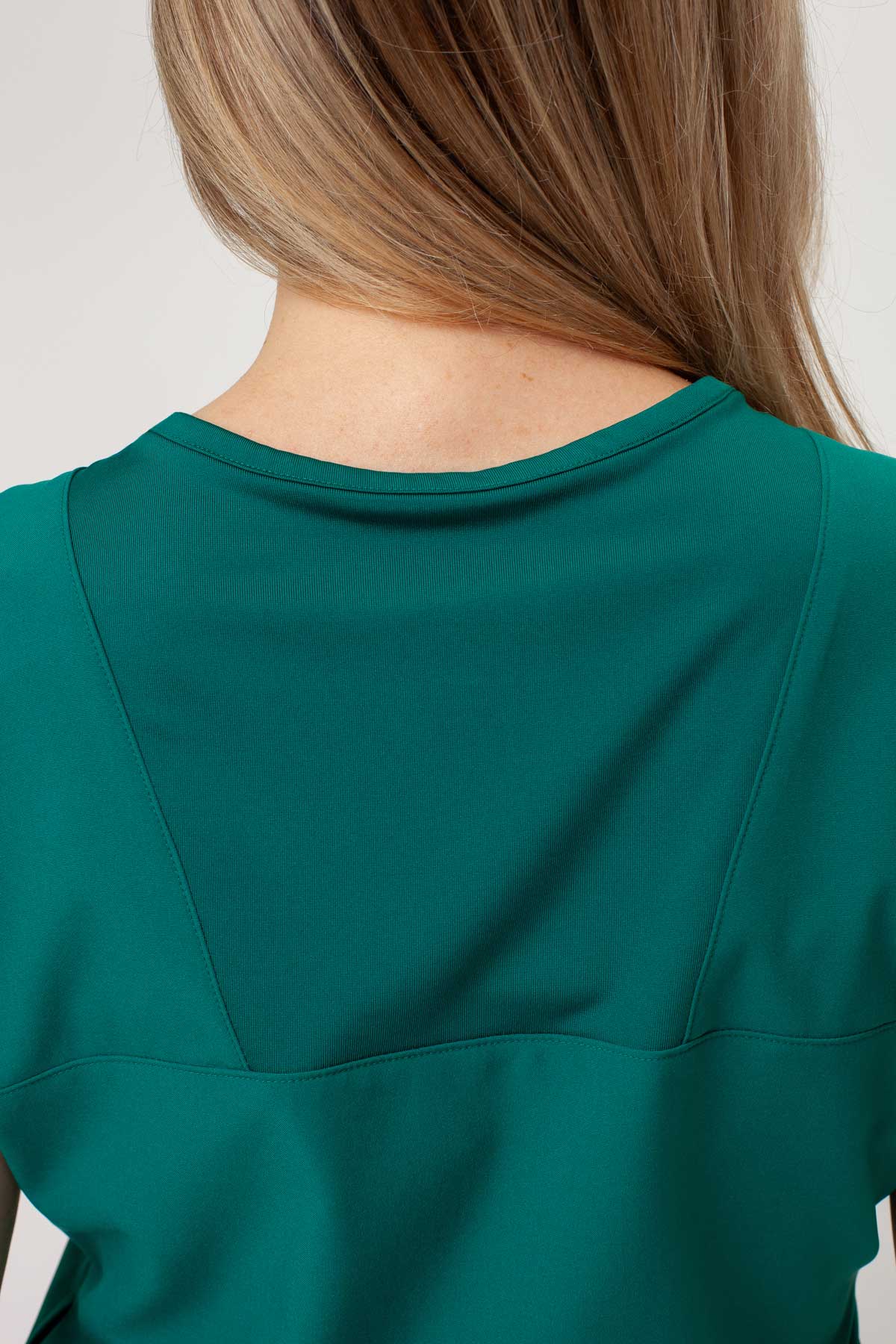 Women's Maevn Momentum Round scrubs set hunter green-7