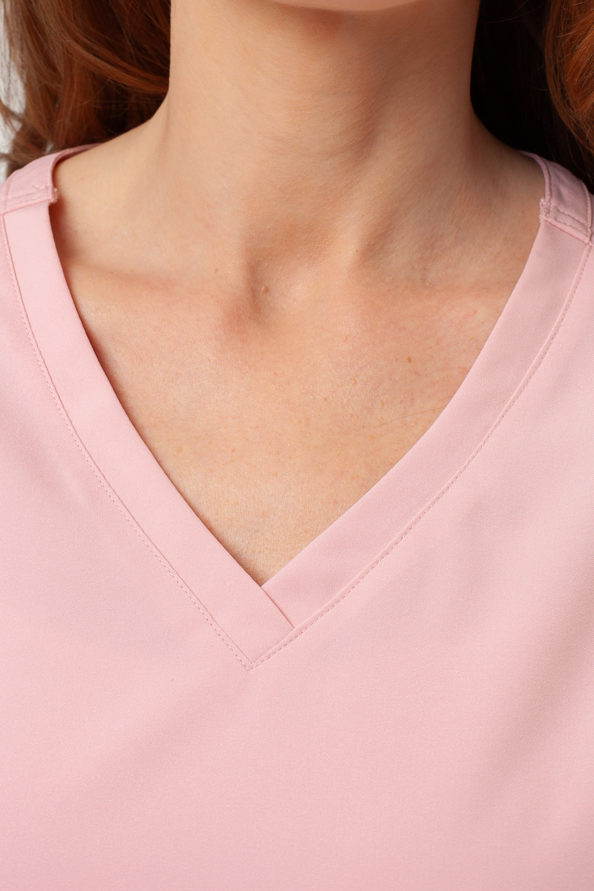 Women's Maevn Momentum Jogger scrubs set pink grapefruit-4