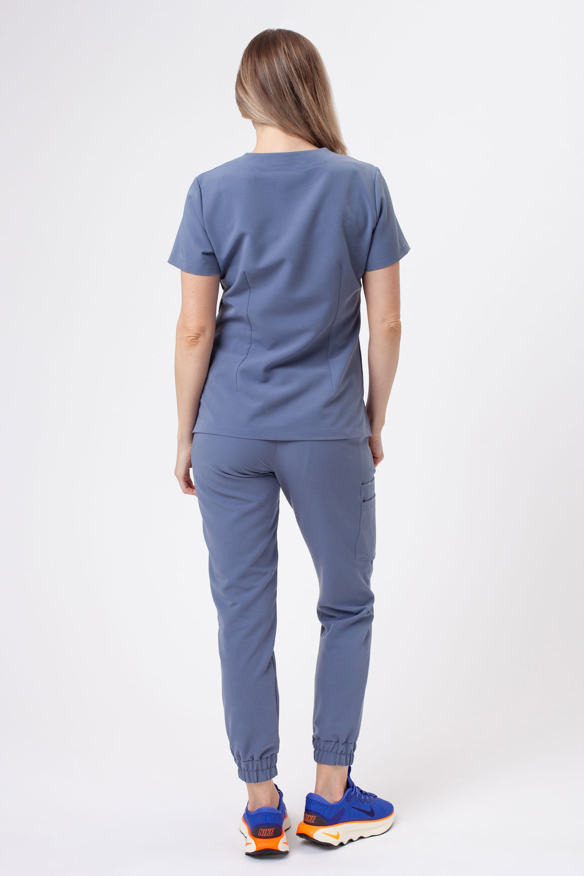 Women's Sunrise Uniforms Premium Vibe scrub jogger trousers thunder-1