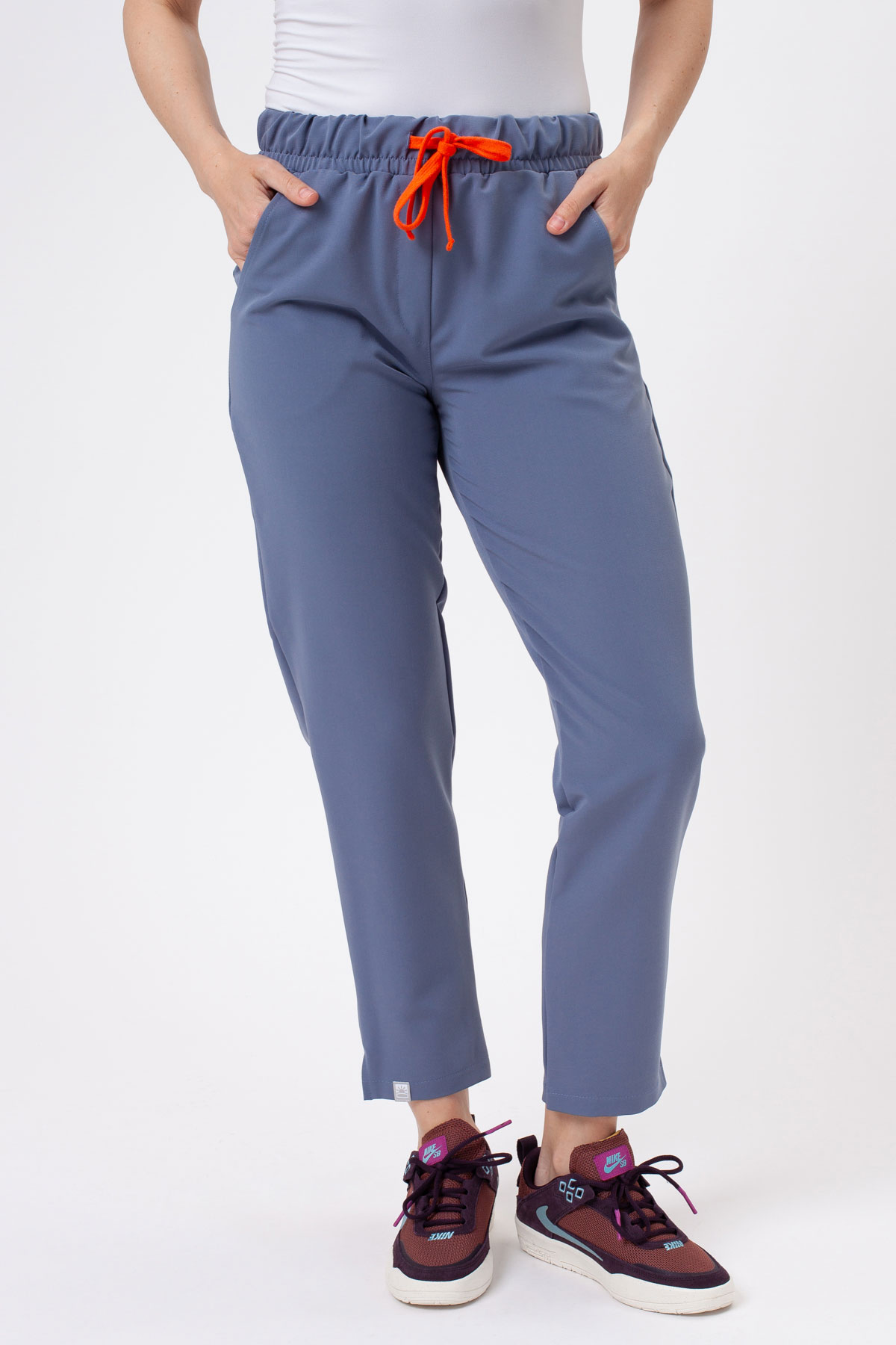 Women's Sunrise Uniforms Premium Pride scrubs set thunder-6
