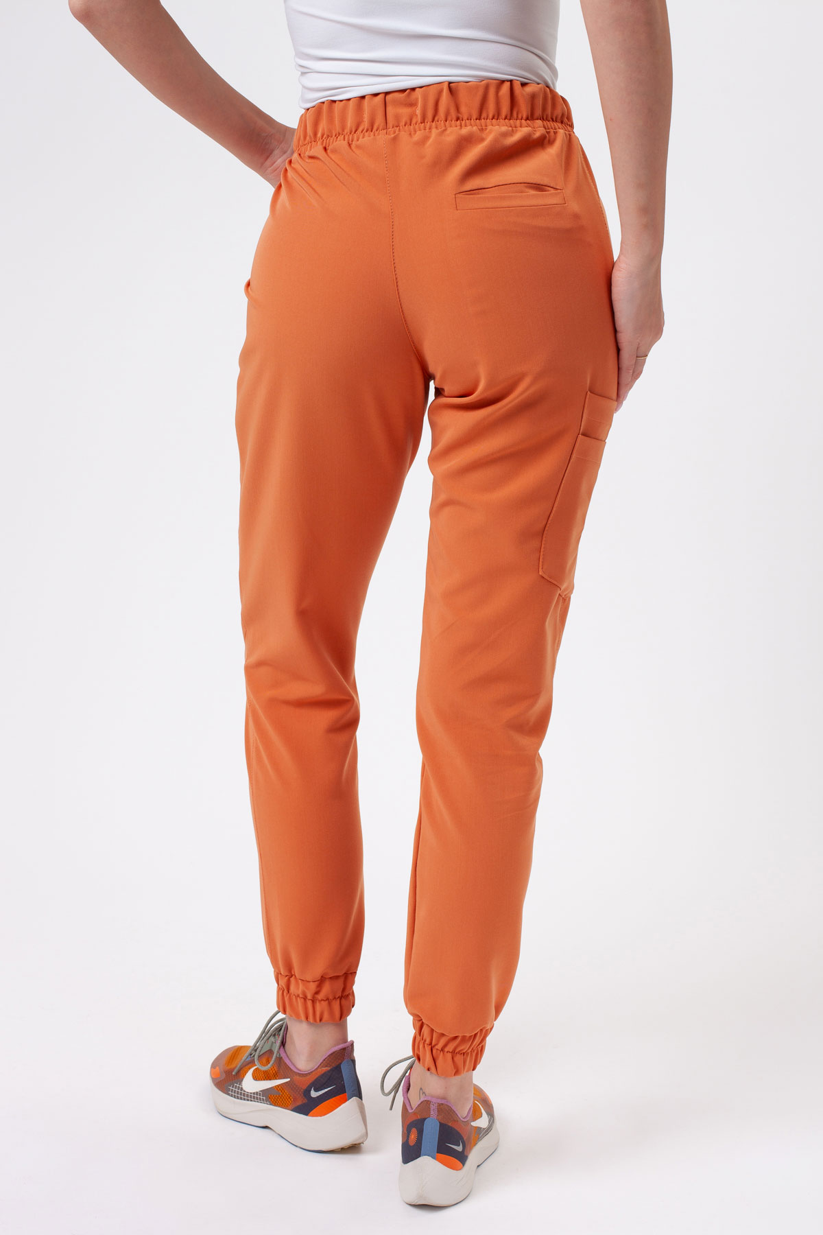 Women's Sunrise Uniforms Premium Vibe scrubs set caramel-8