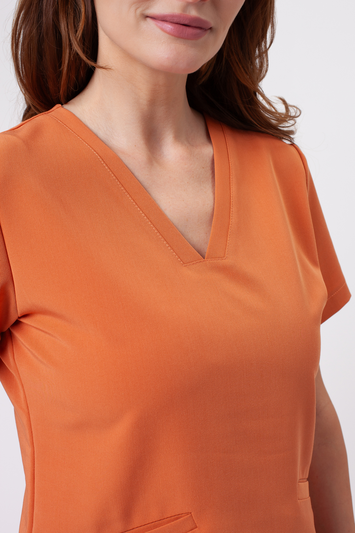 Women's Sunrise Uniforms Premium Pride scrubs set caramel-6