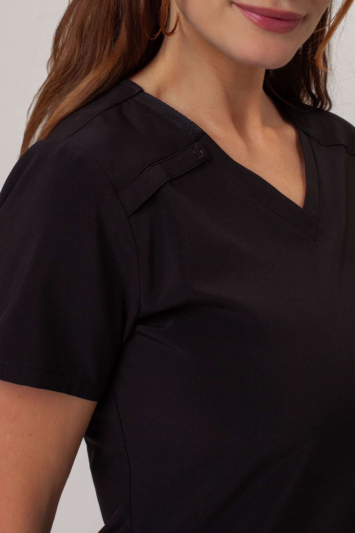 Women's Dickies EDS Essentials Jogger scrubs set black-4