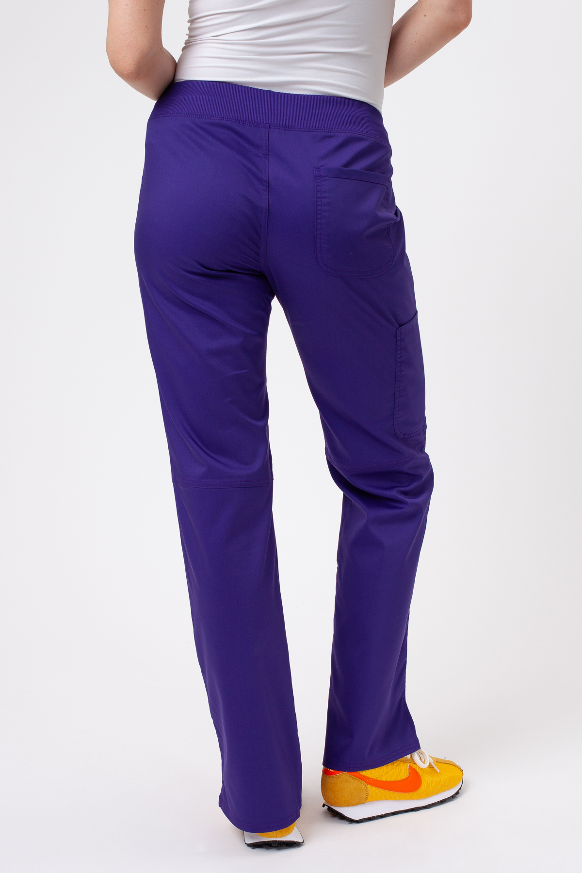 Women's Cherokee Revolution Straight scrubs set grape-8