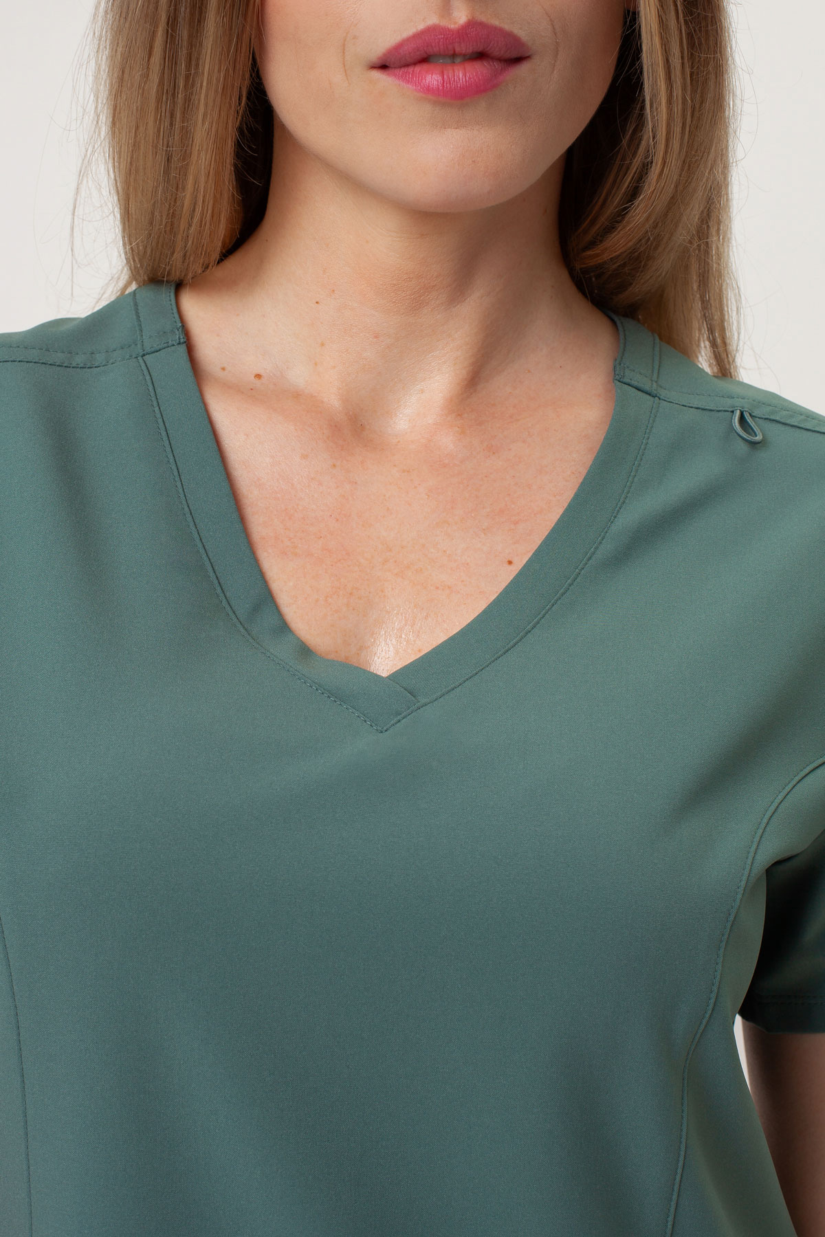 Women's Maevn Momentum Double scrubs set moss green-5