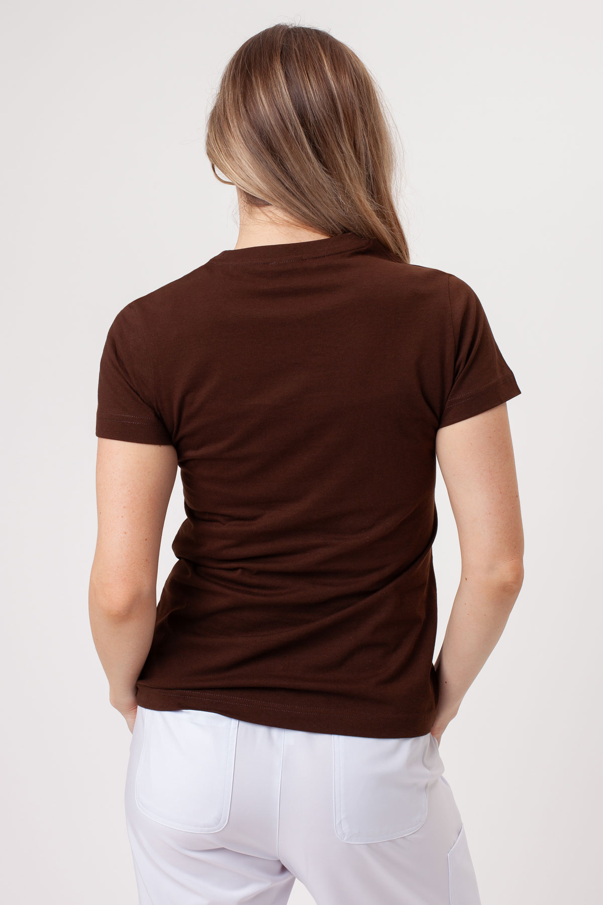 Women’s Malfini Basic T-shirt coffe-2