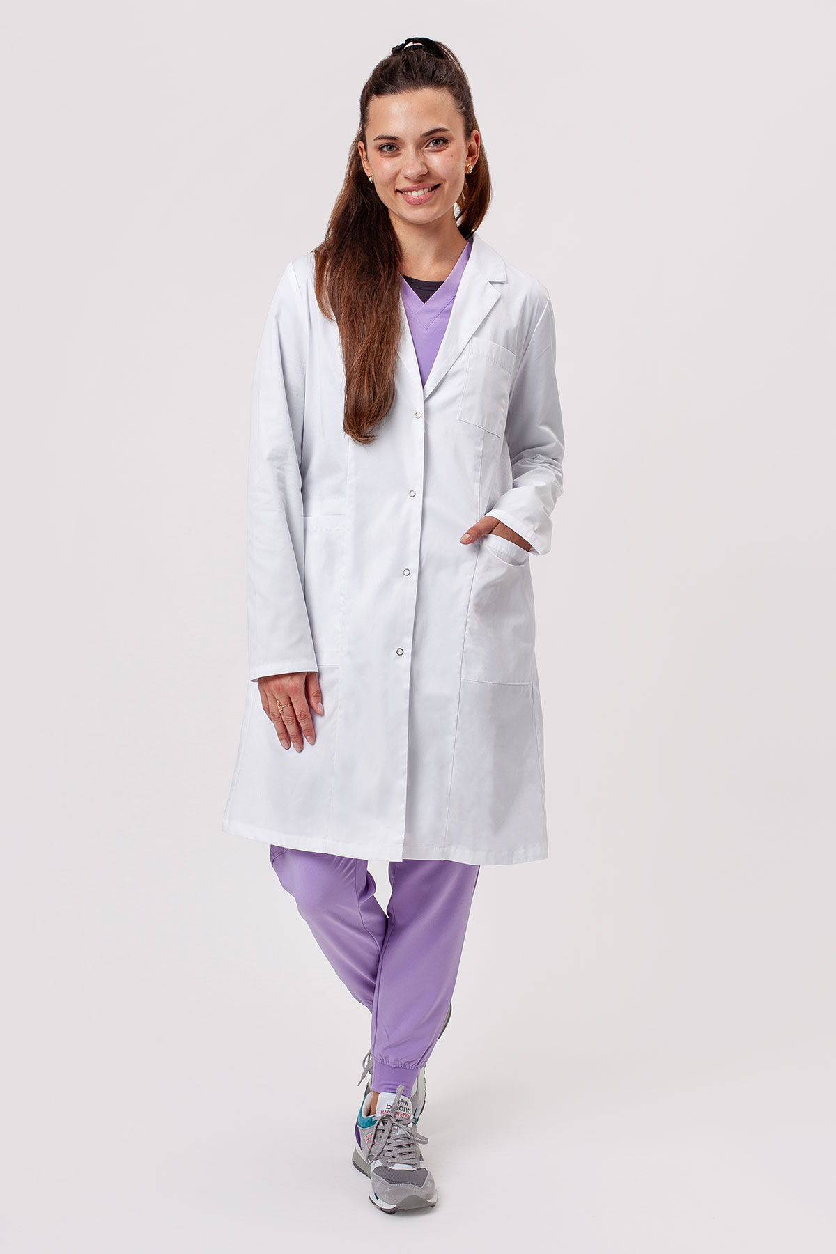 Women’s Sunrise Basic Lab coat-4