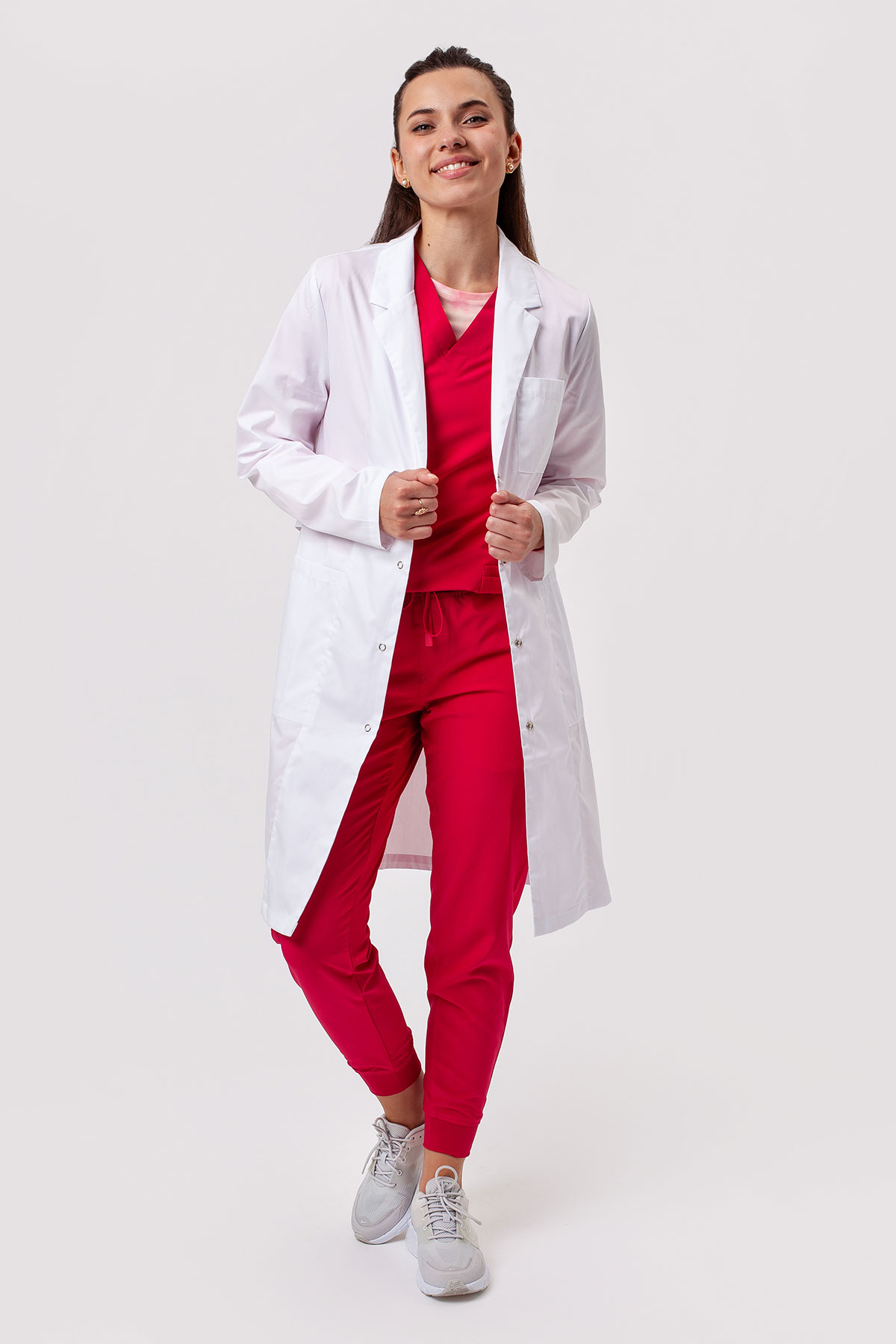Women’s Sunrise Basic Lab coat-2