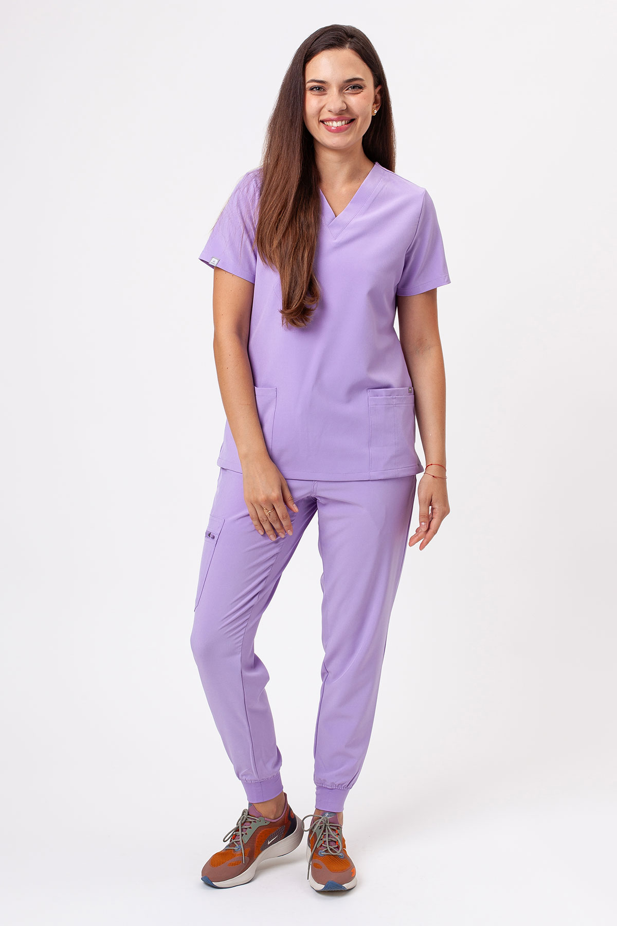 Women's Sunrise Move Pulse scrub top lavender-3
