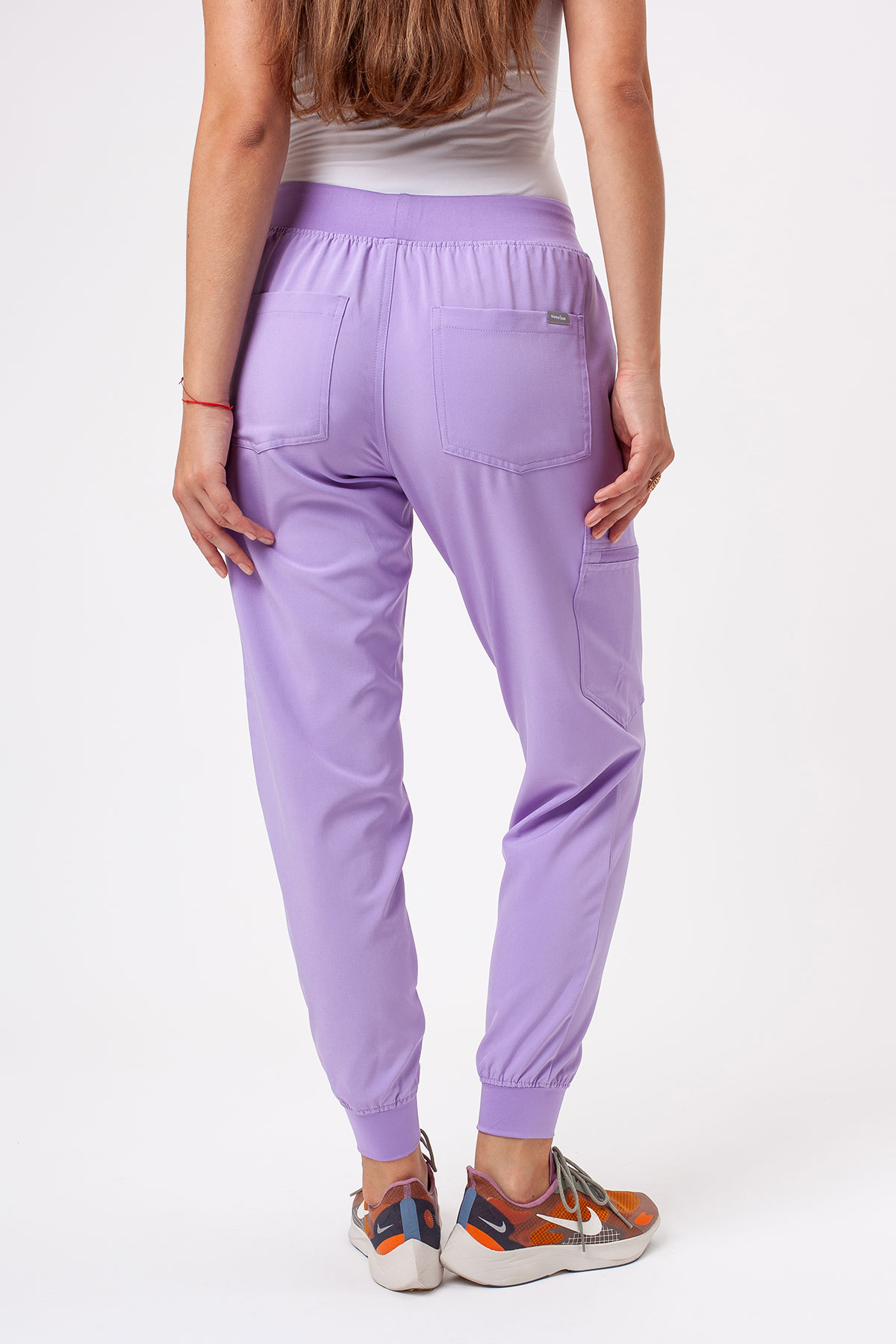 Women's Sunrise Move Go scrub trousers lavender-1