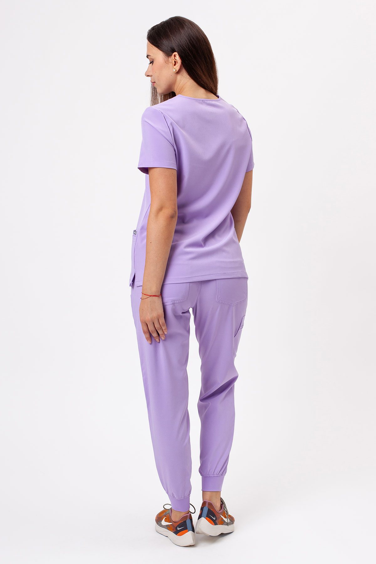 Women's Sunrise Move Go scrub set lavender-1