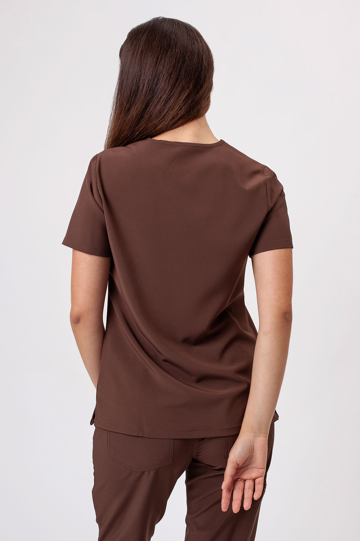 Women's Sunrise Move Go scrub set coffe-5