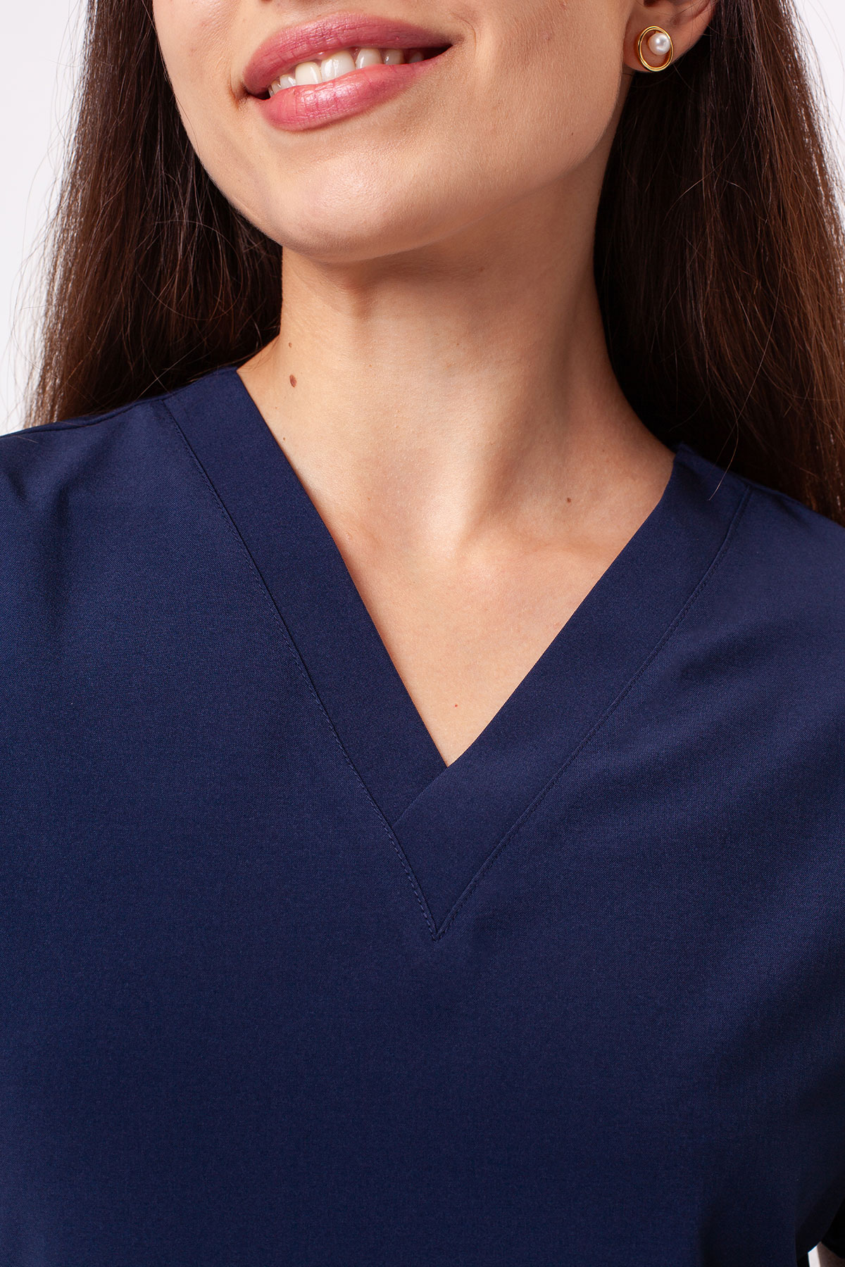 Women's Sunrise Move Pulse scrub top navy-2