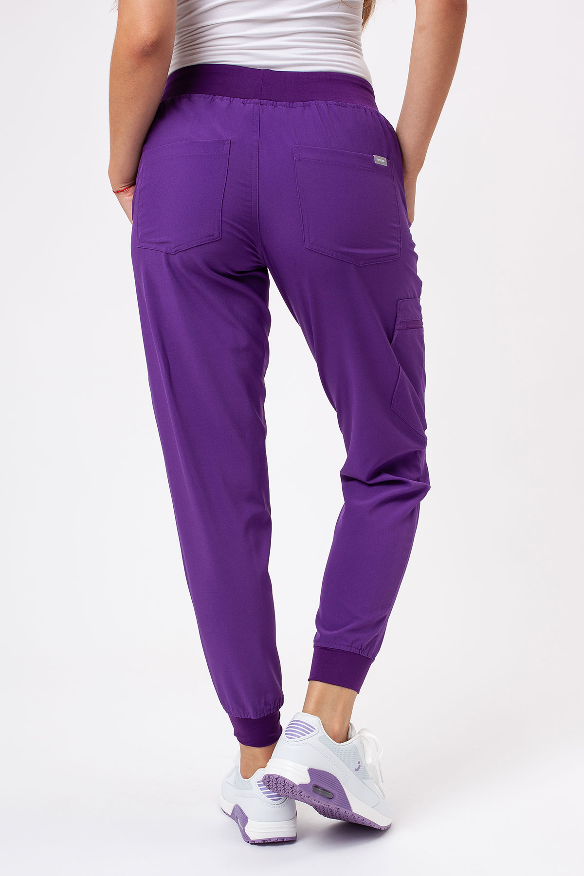 Women's Sunrise Move Go scrub set purple-9