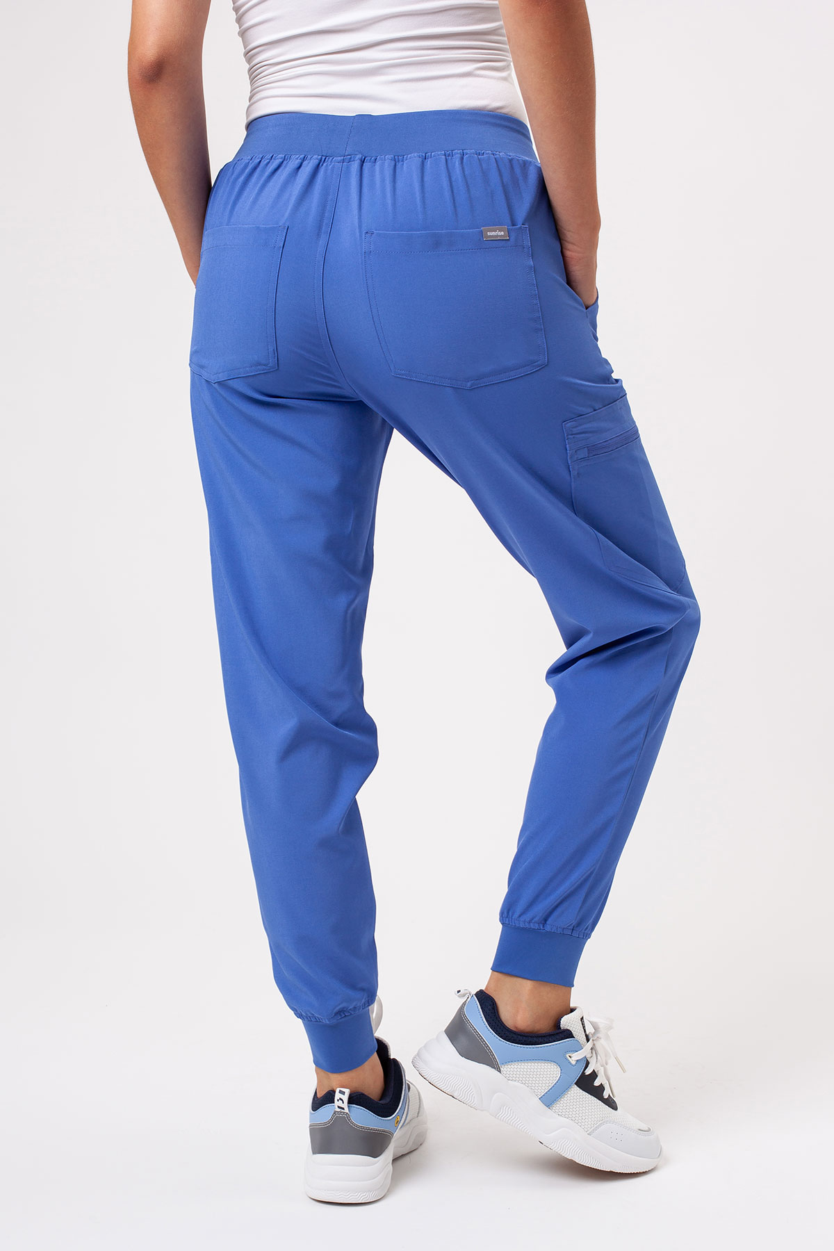 Women's Sunrise Move Go scrub set ceil blue-9