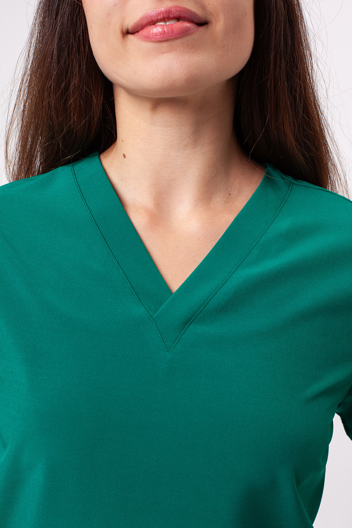 Women's Sunrise Move Pulse scrub top green-3