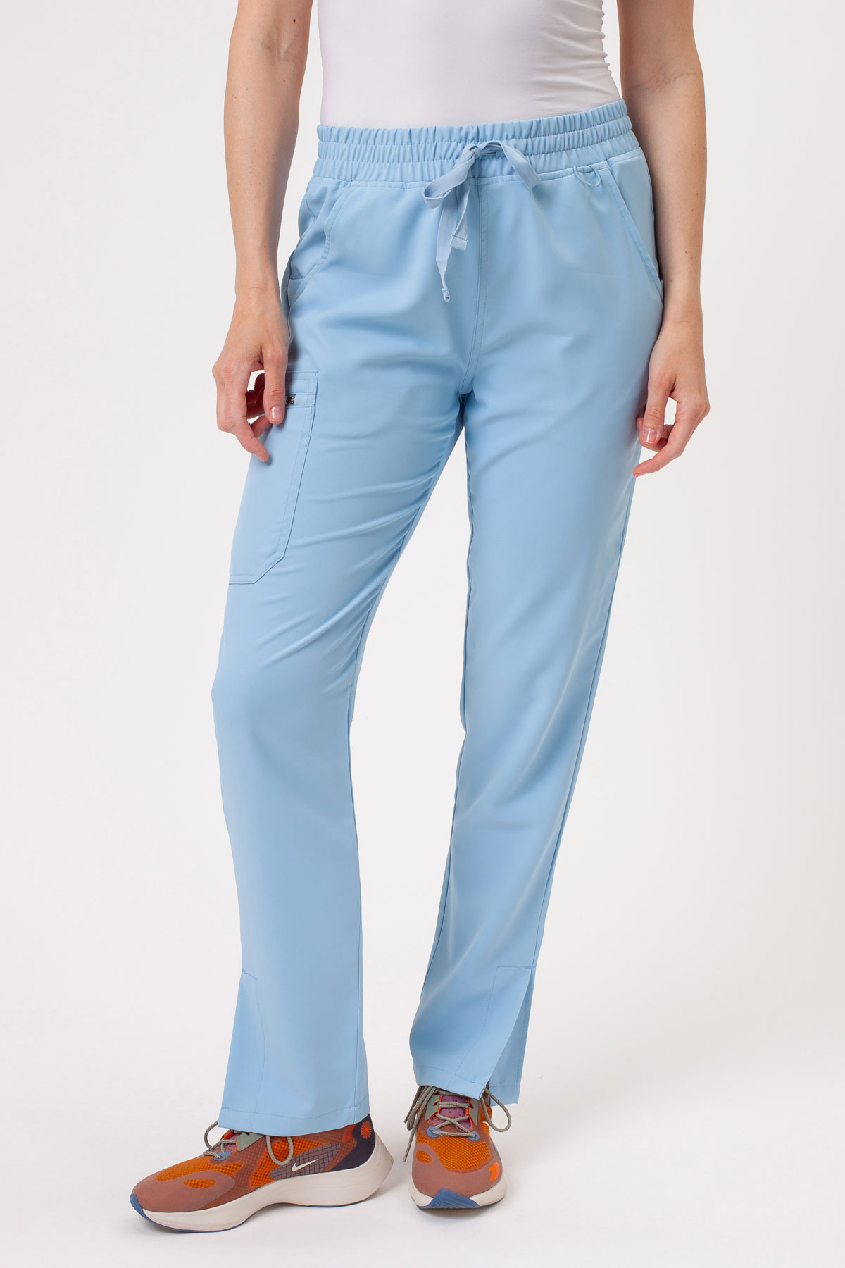 Women's Sunrise Lite Split scrub set ceil blue-7