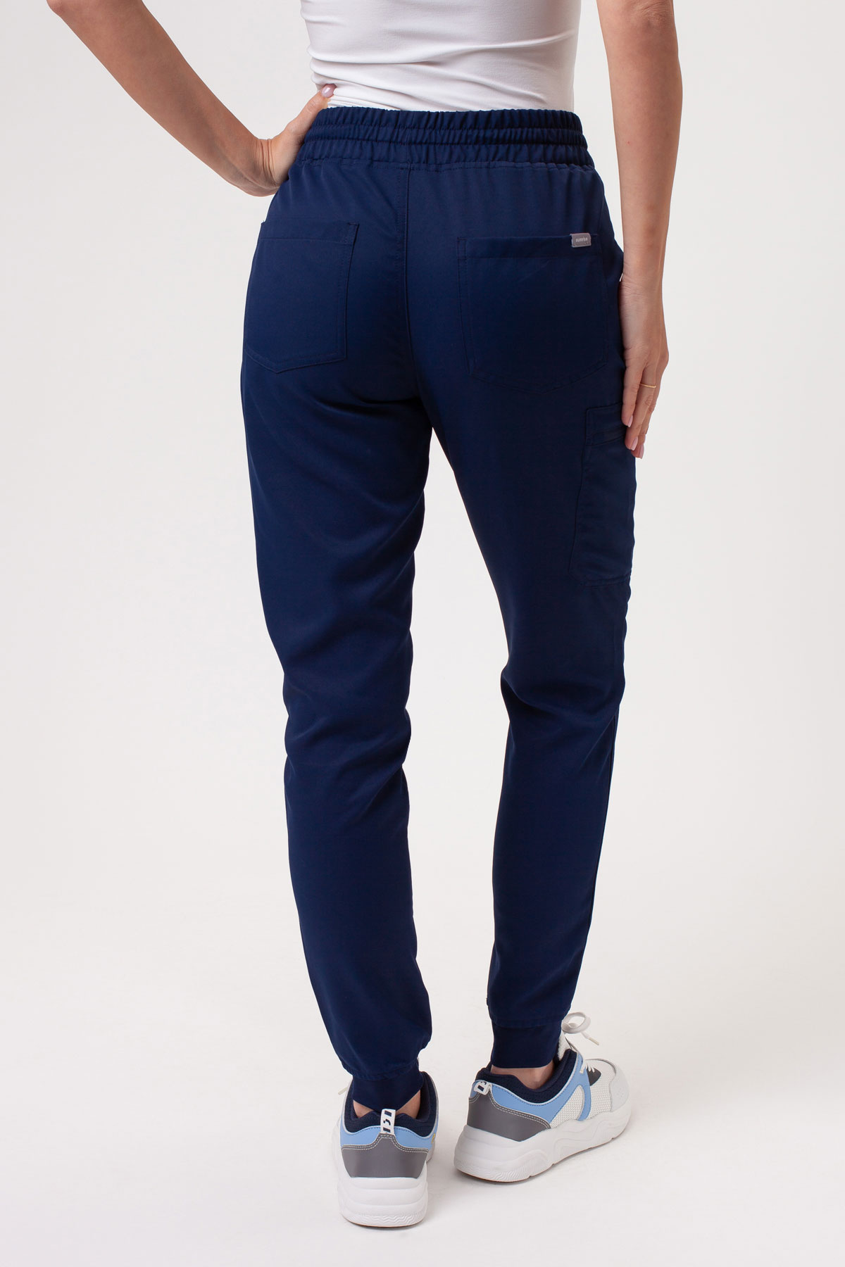 Women's Sunrise Lite Fit jogger scrub set navy-9