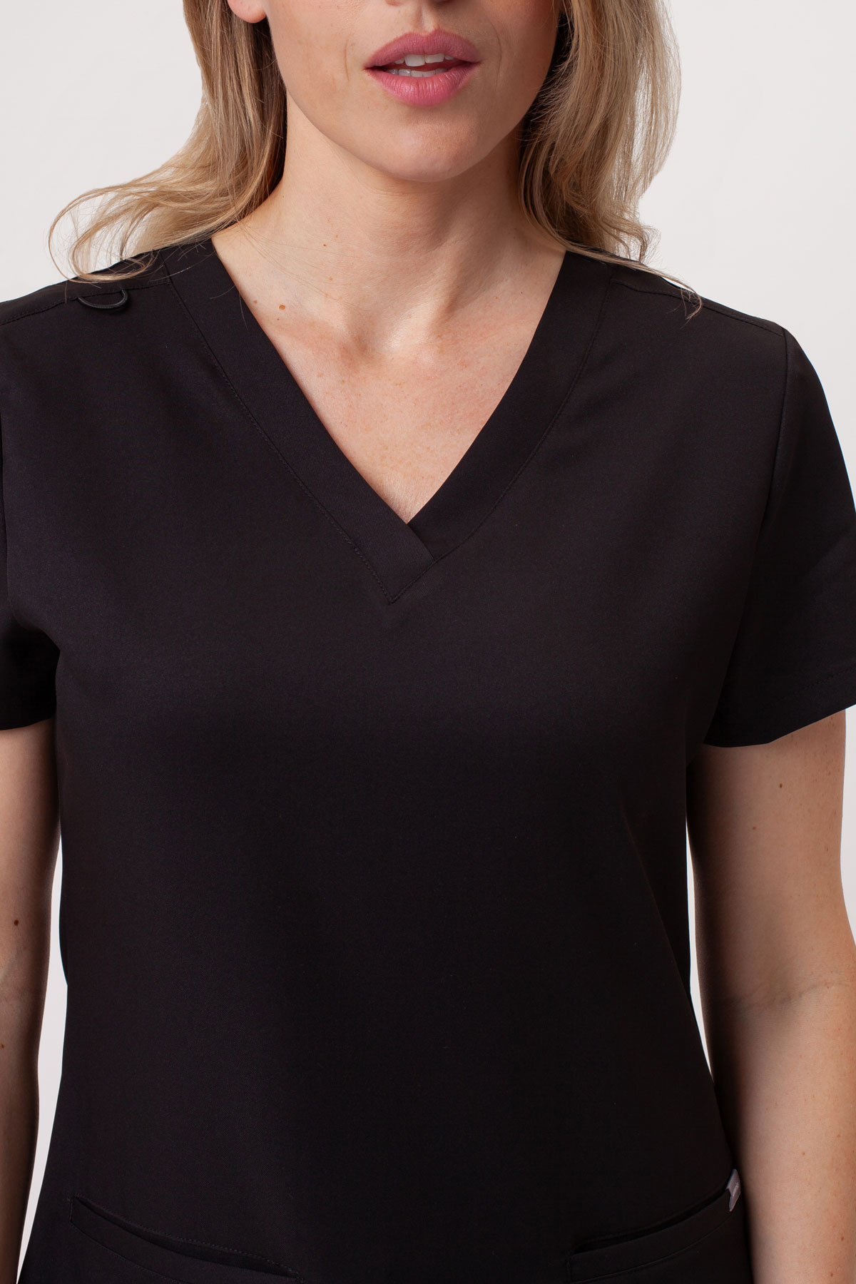Women's Sunrise Lite Fit jogger scrub set black-6