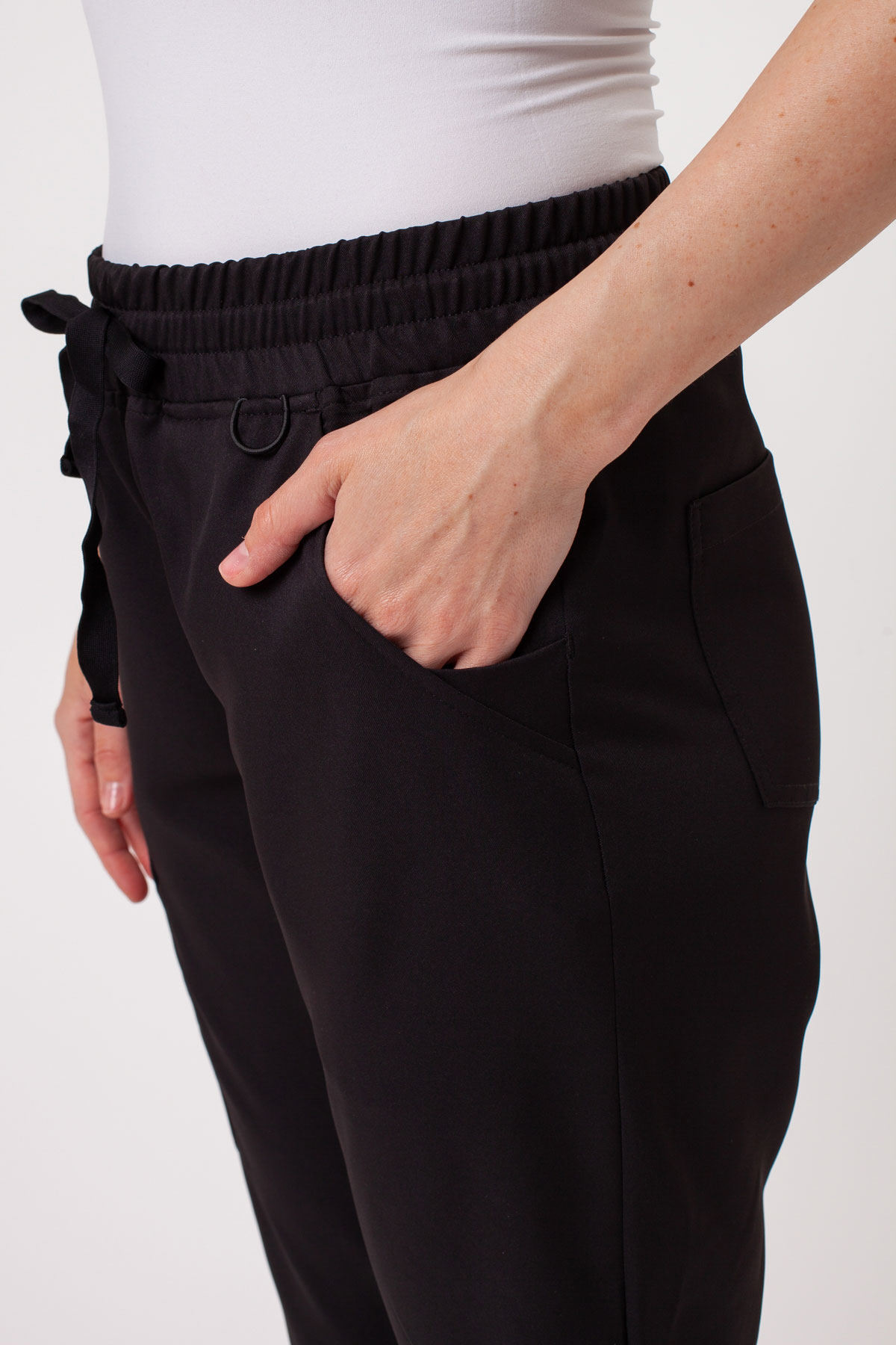 Women's Sunrise Lite Fit jogger scrub set black-13