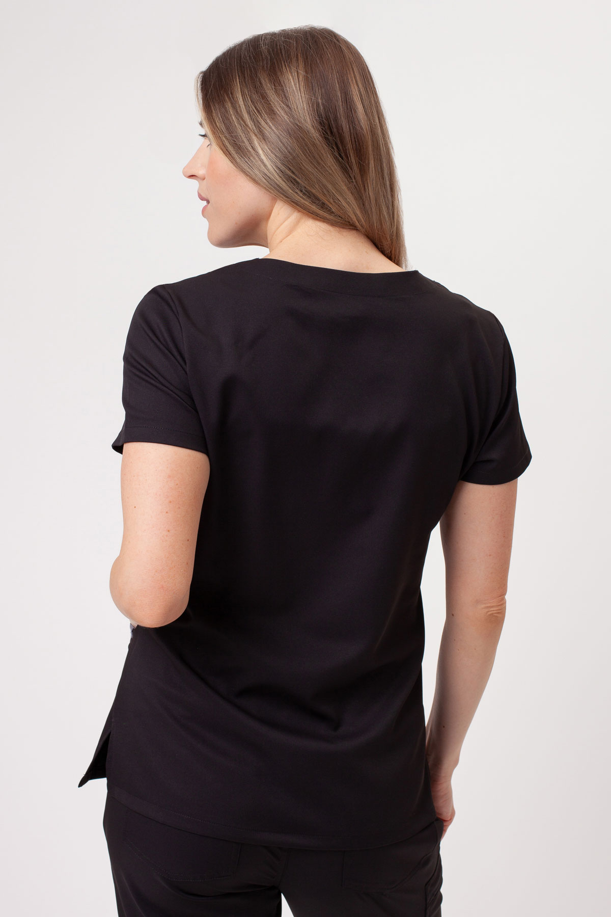 Women's Sunrise Lite Split scrub set black-4
