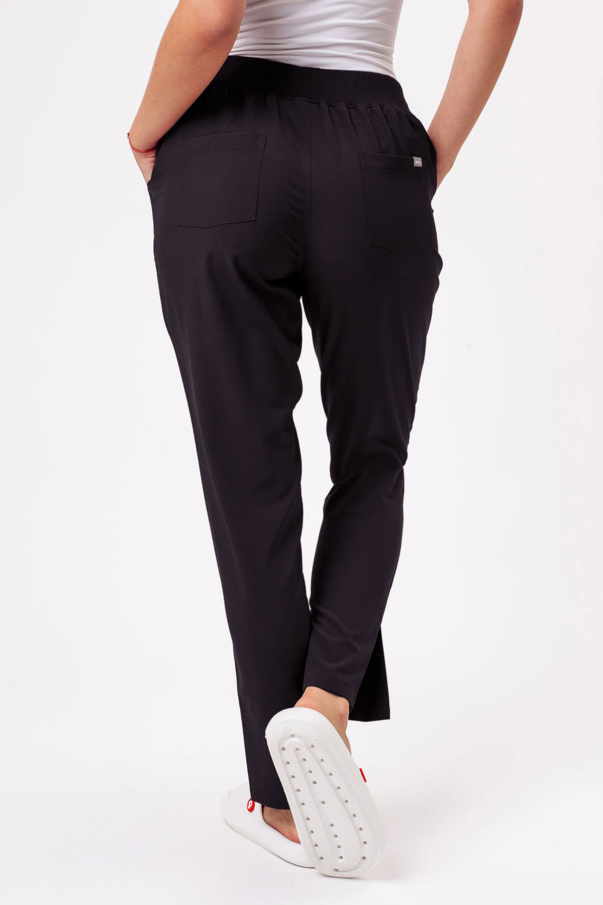 Women's Sunrise Move Line scrub trousers black-1