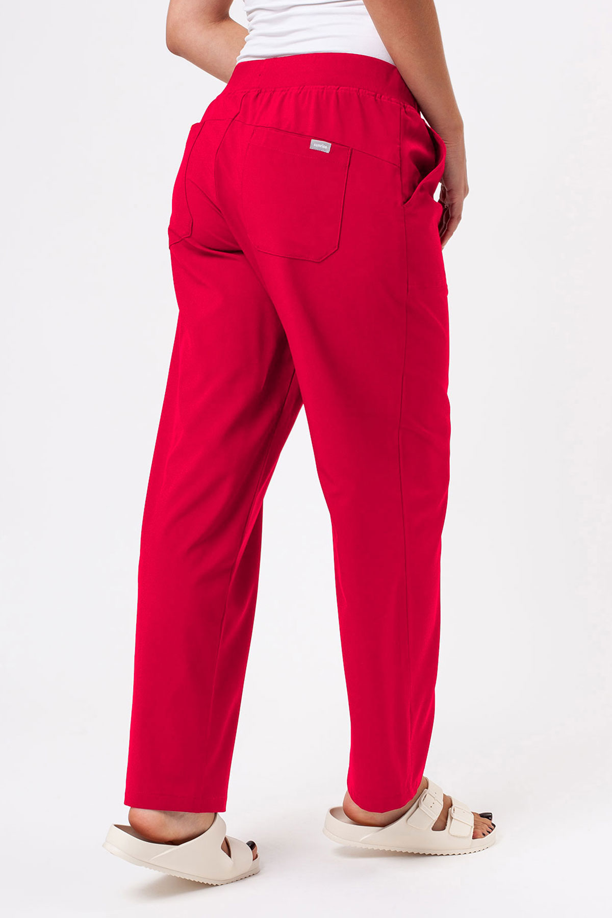Women's Sunrise Move Zen scrub set raspberry-10