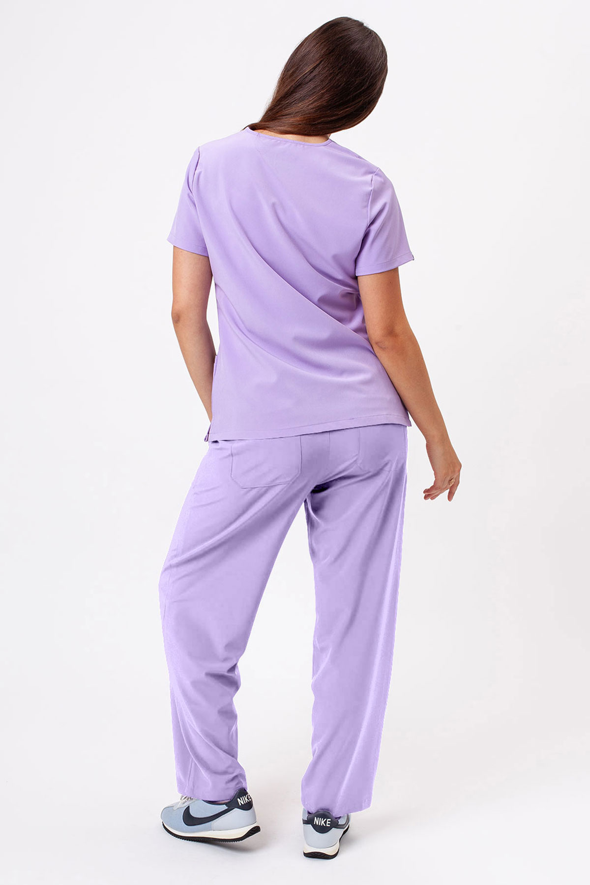 Women's Sunrise Move Zen scrub trousers lavender-6