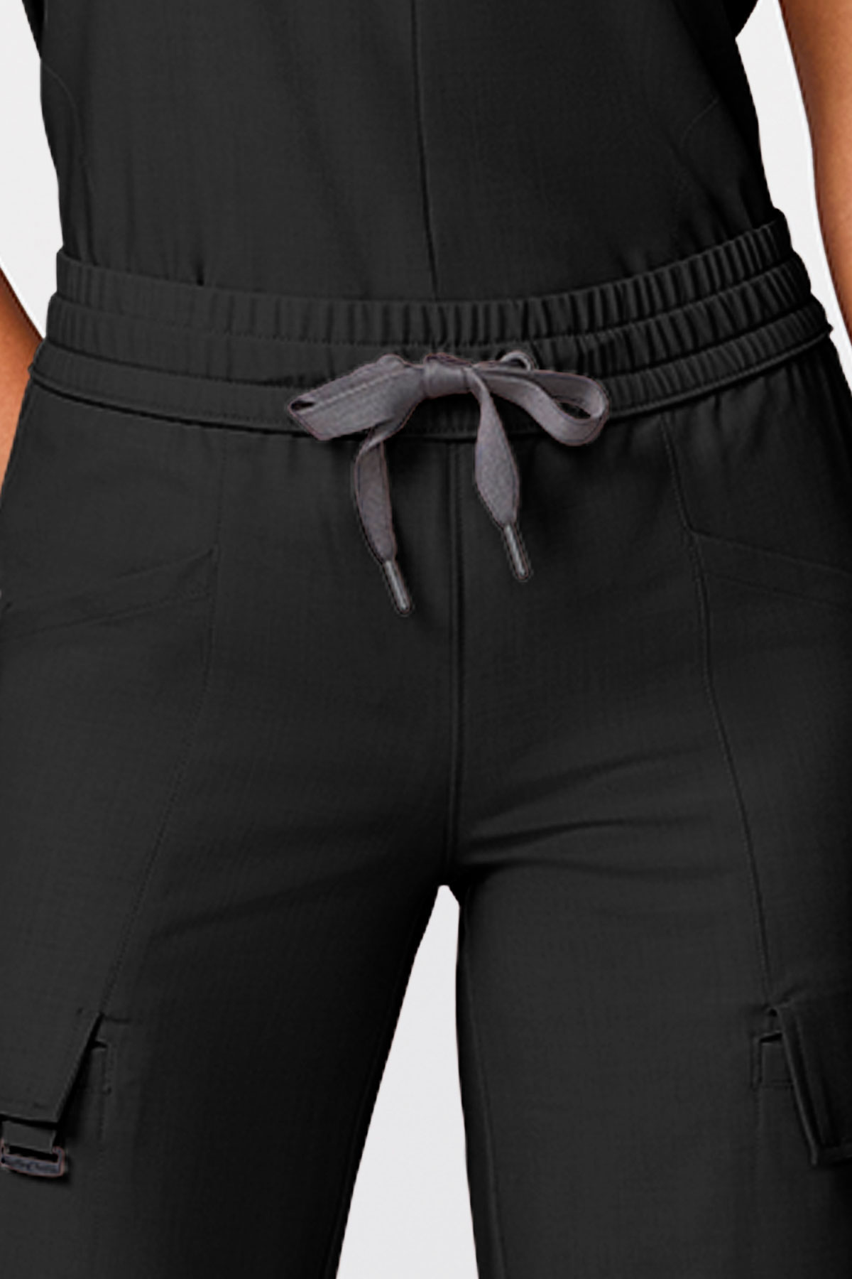 Women's Healing Hands Quest Wide Leg scrub trousers black-3