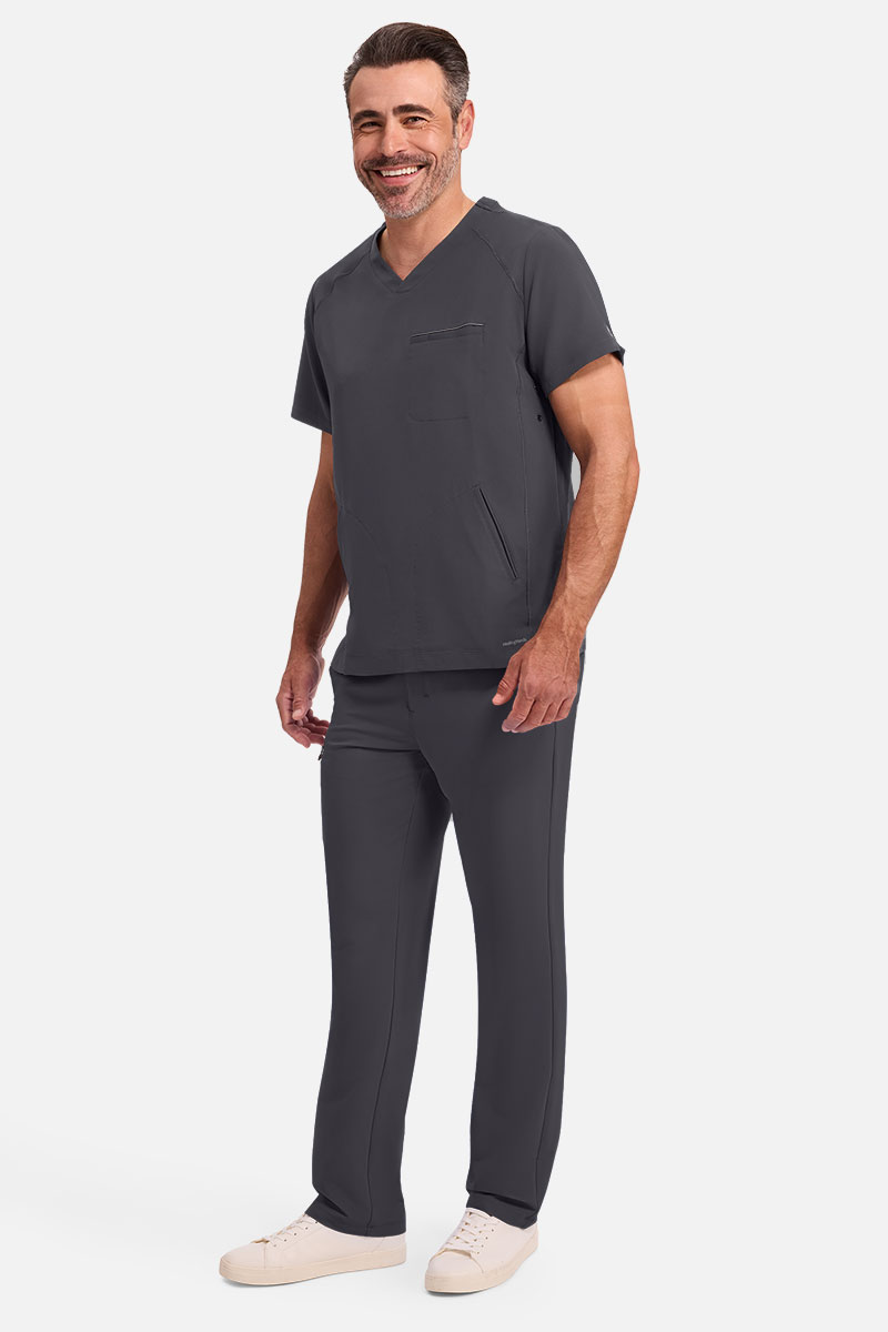 Men's Healing Hands Noah scrub trousers pewter-7