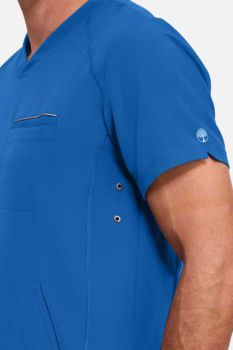 Men's Healing Hands Steven scrubs set royal blue-6