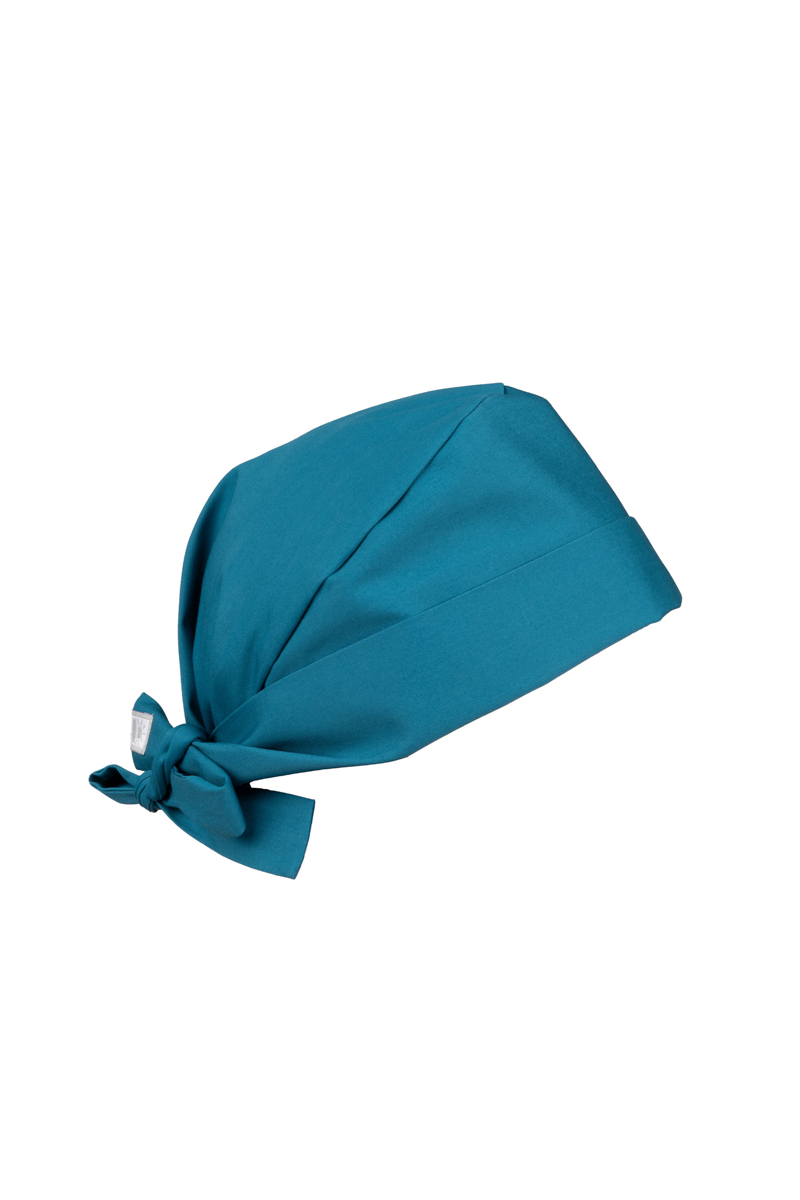 Sunrise Uniforms Fresh scrubs cap caribbean blue (roll-up)-1