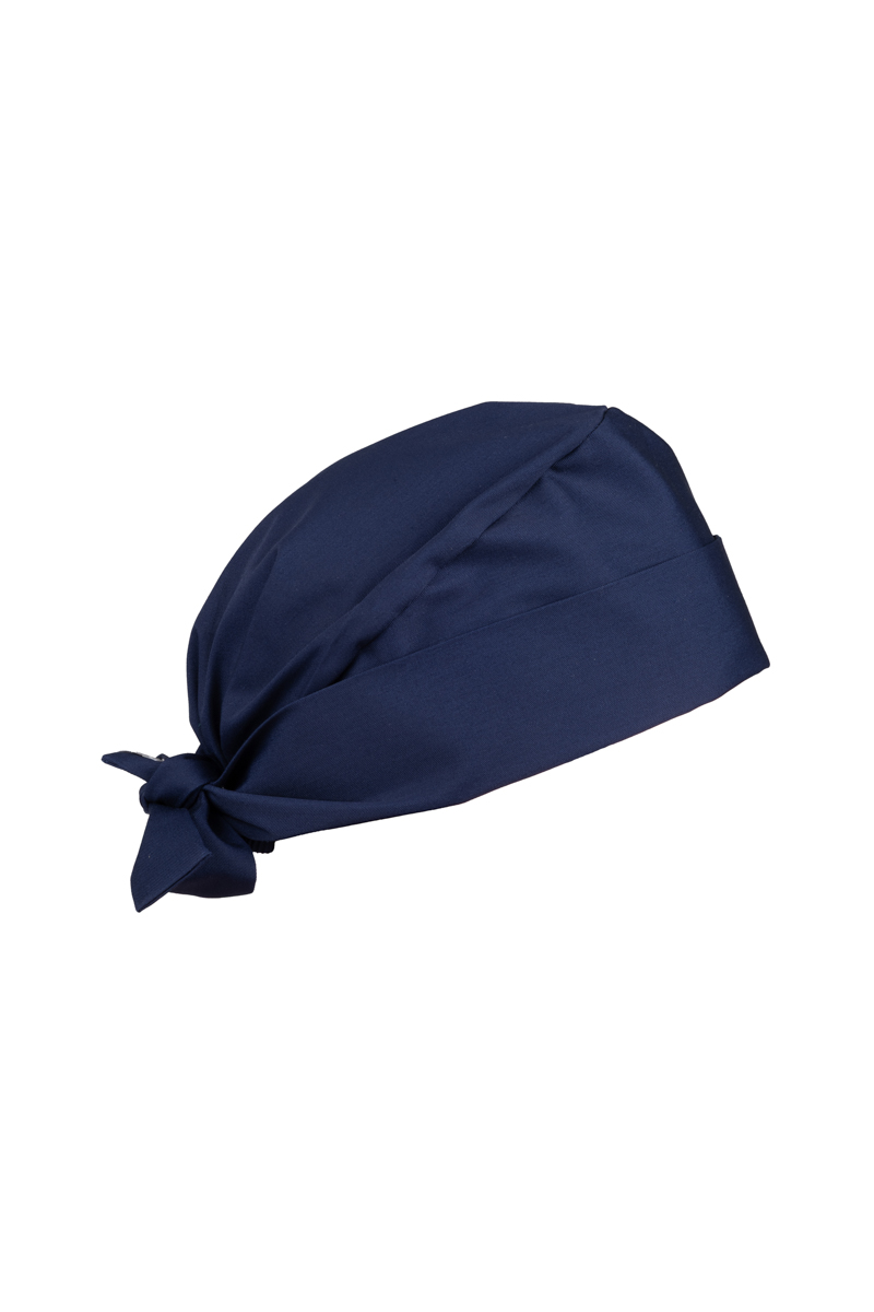 Sunrise Uniforms Fresh scrubs cap navy (roll-up)-1