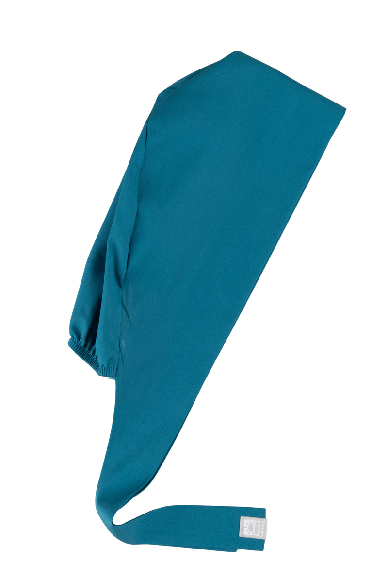 Sunrise Uniforms Fresh scrubs cap caribbean blue (roll-up)-2