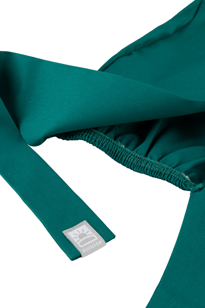 Sunrise Uniforms Fresh scrubs cap hunter green (roll-up)-3