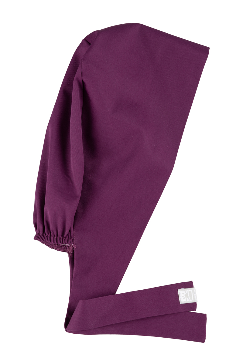 Sunrise Uniforms Fresh scrubs cap plum (roll-up)-2