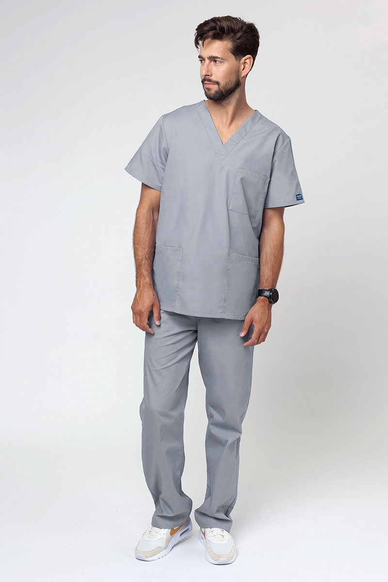 Men’s Cherokee Originals Cargo scrub trousers grey-5