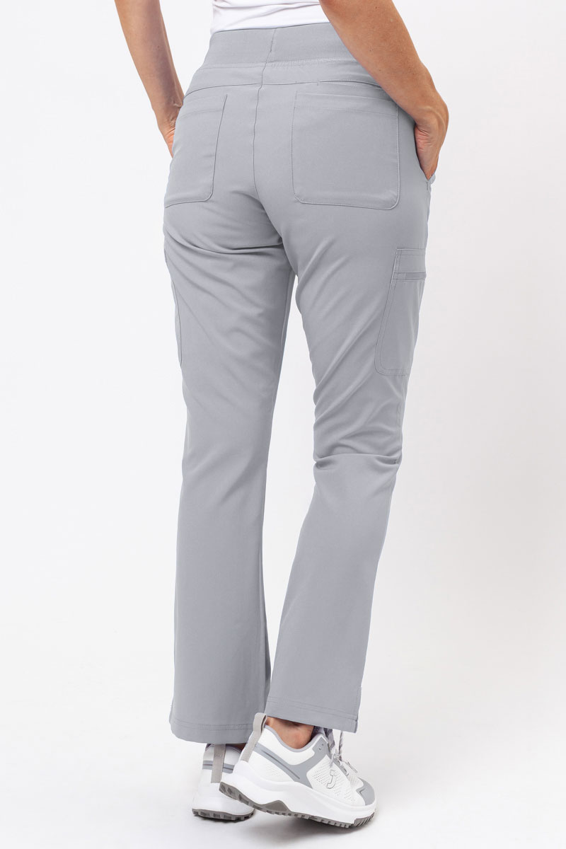 Women's Maevn Momentum Flare Leg scrub trousers quiet grey-1