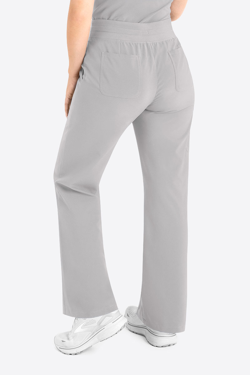 Women's Maevn Momentum Wide Leg scrub trousers quiet grey-1