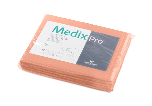 Prześcieradła medyczne 150x210 cm bibułowo-foliowe MedixPro (Opakowanie 5 Sztuk)-3