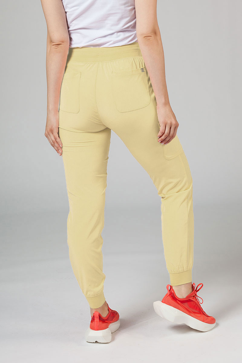 Women's Maevn Matrix Impulse jogger scrub trousers yellow-1