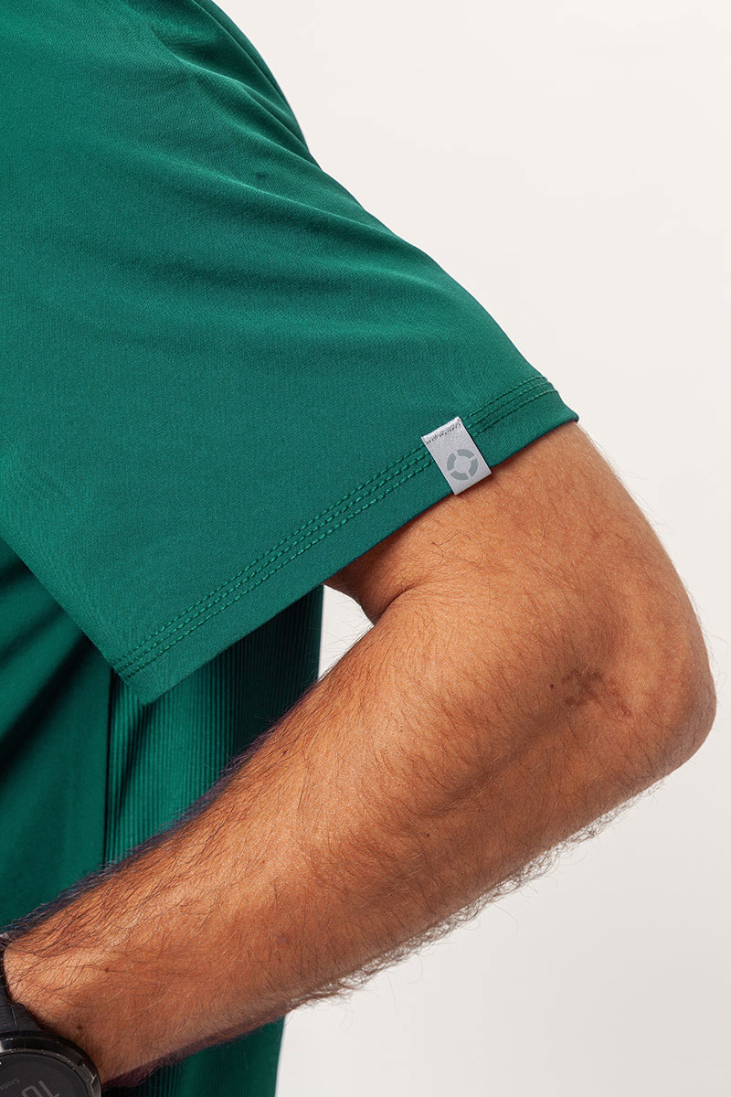 Men’s Cherokee Infinity V-neck scrub top hunter green-6