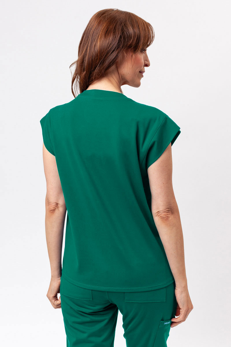 Women's Cherokee Achieve Crew Neck scrub top green-1