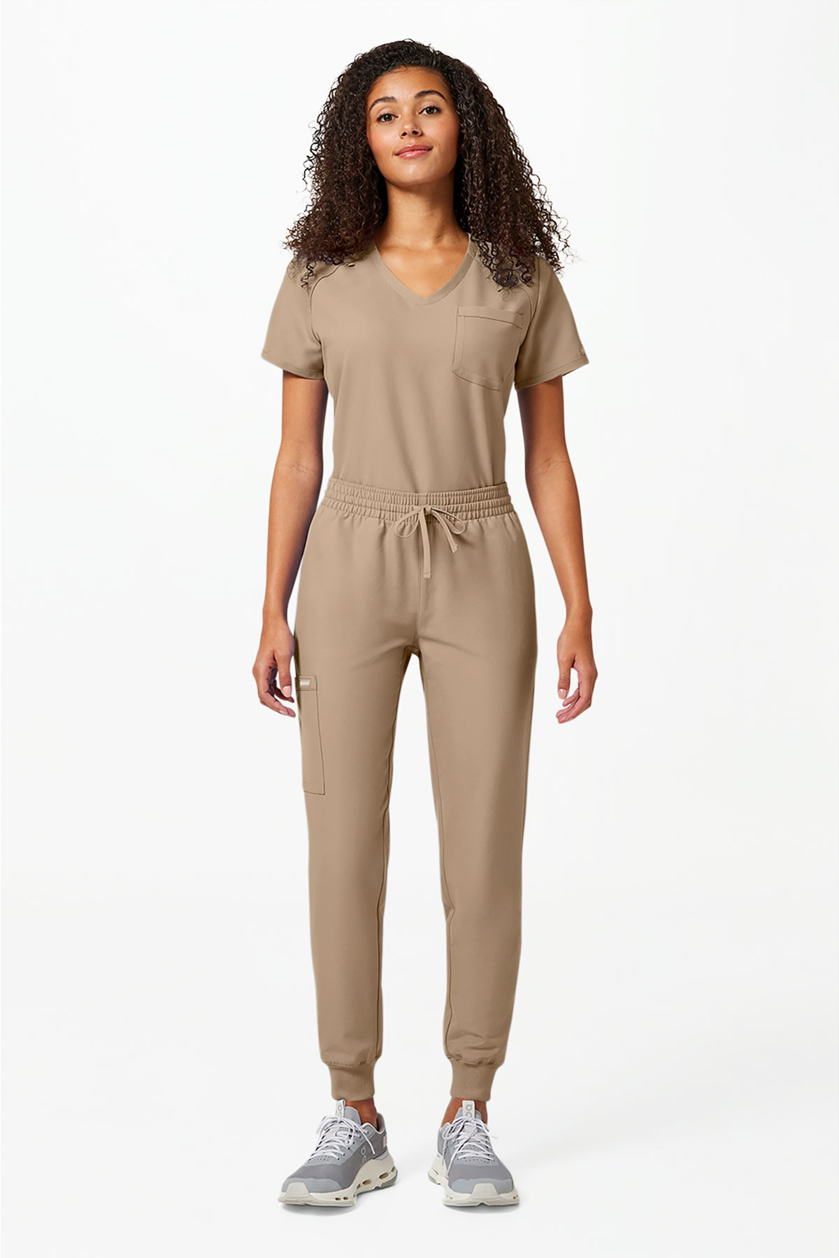 Women’s Cherokee Originals Ultra jogger scrub trousers khaki-5