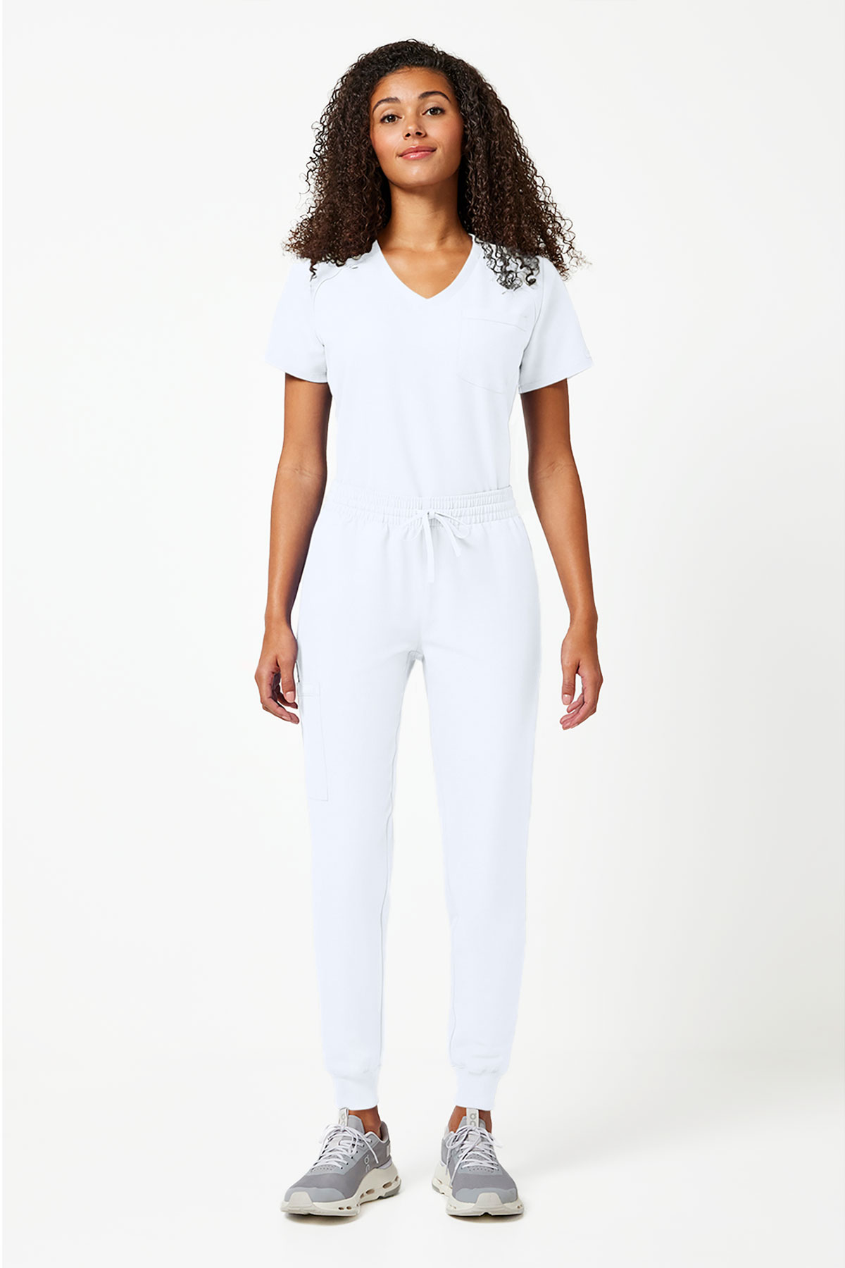 Women’s Cherokee Originals Ultra jogger scrub trousers white-5