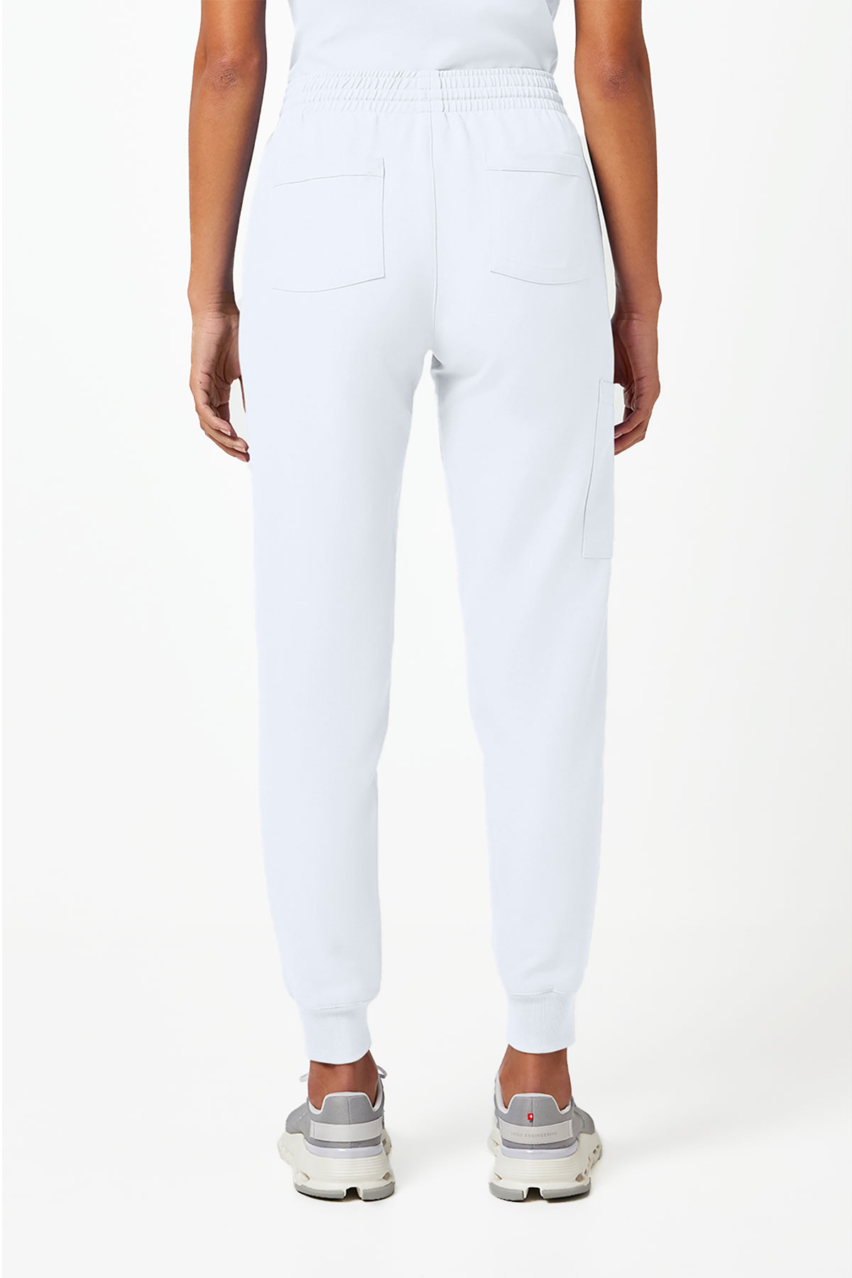 Women’s Cherokee Originals Ultra jogger scrub trousers white-1