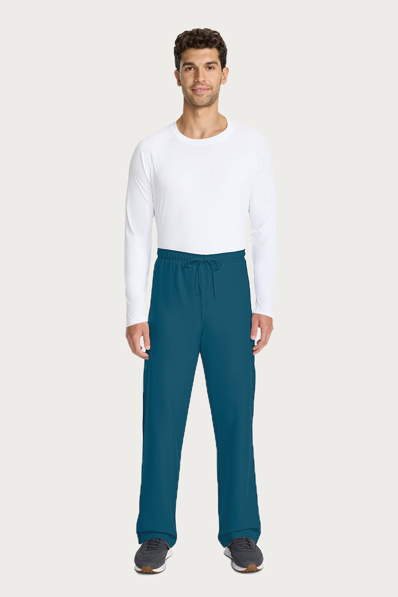 Men’s Cherokee Ultra Cargo scrub trousers caribbean blue-5